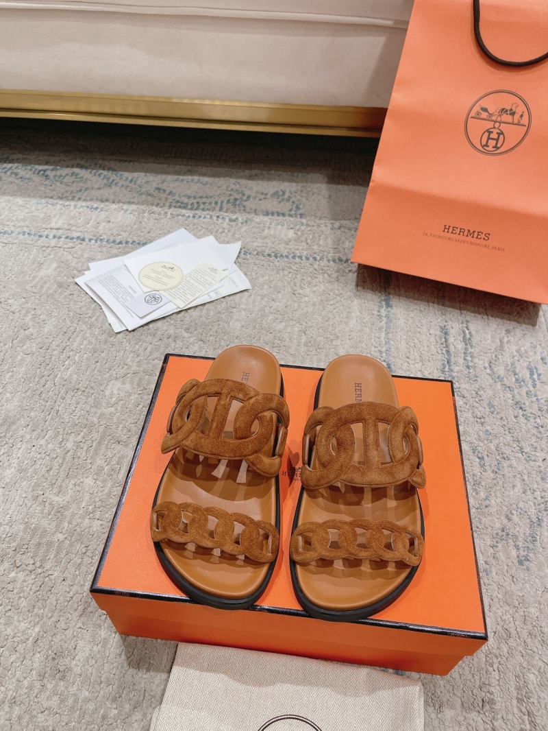 Hermes Slippers